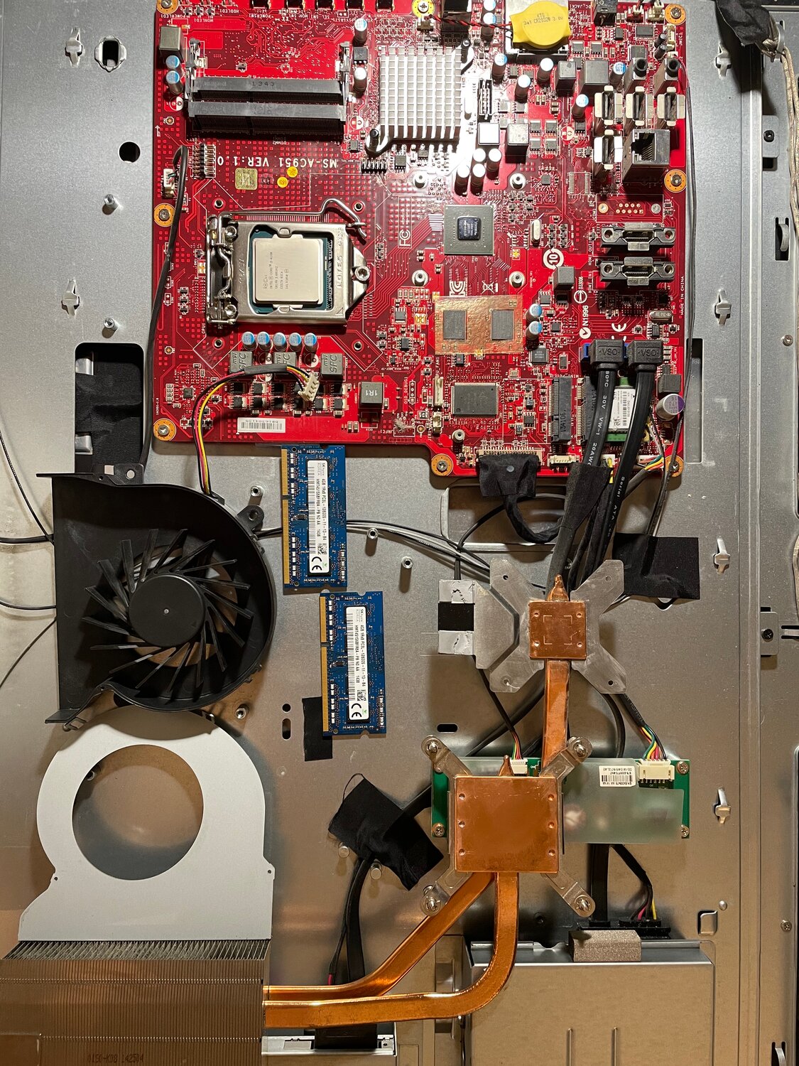 компьютерная техника, моноблок msi ms-ae32, материнская плата моноблока msi ms-ae 23, материнская плата для ноутбука, электроника