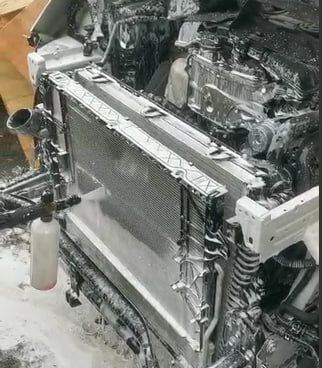 мойка радиатора kia ceed, мойка радиаторов солярис 2015, мойка радиаторов киа рио 4, мойка радиатора автомобиля, радиатор ауди д4