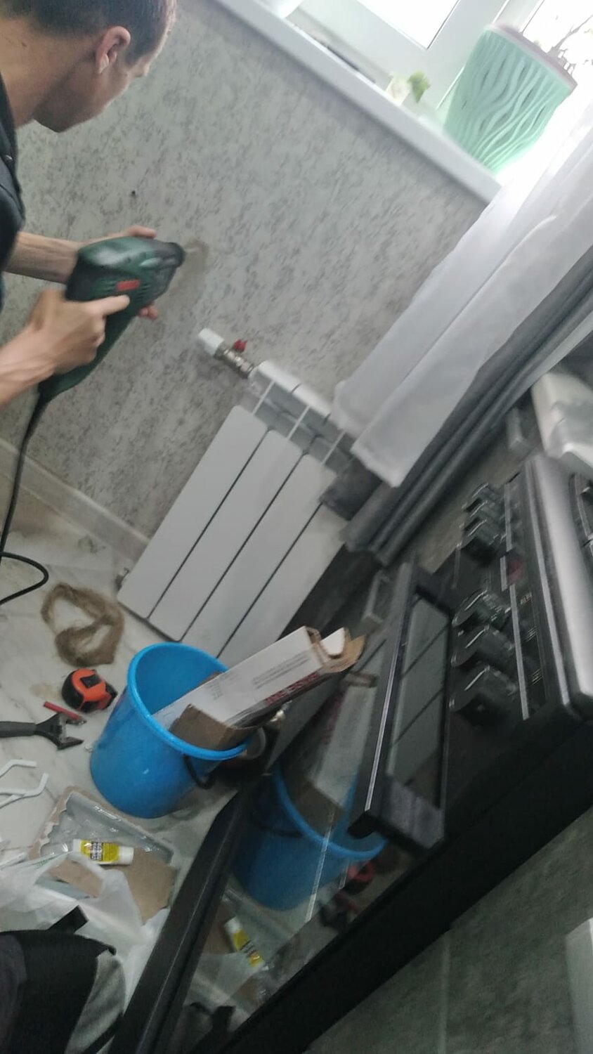 отопление, монтаж отопления, замена батарей отопления, установка батарей отопления, радиаторы отопления