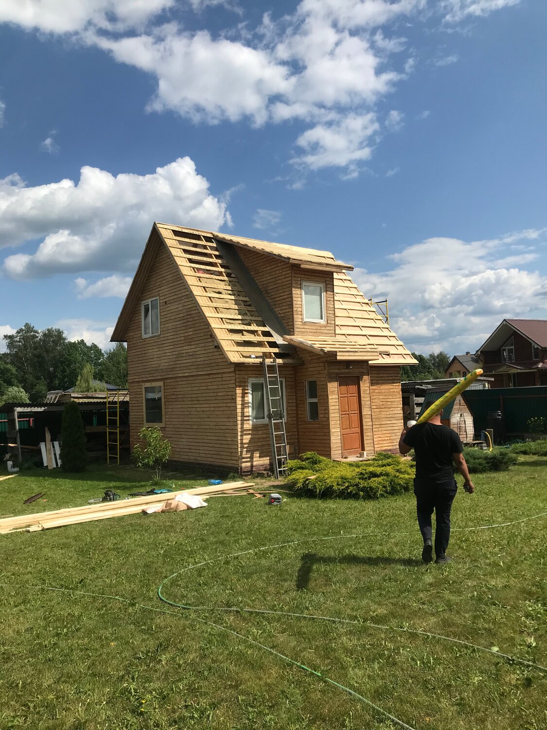 дачный дом, брус дом, дачный домик, загородный дом, строим дом