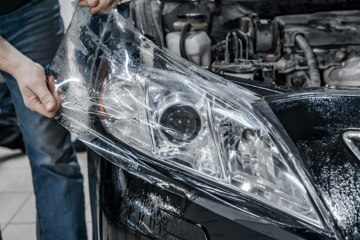 фары toyota camry, камри 40 фара бронирование фар, бронирование фар toyota camry v40, полировка фар, toyota camry v 40