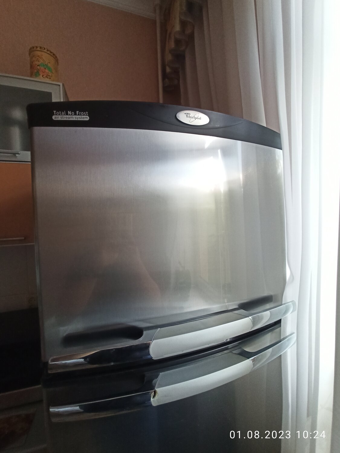 холодильник whirlpool total no frost, холодильник whirlpool, холодильник вирпул total no frost, холодильник, холодильник большой