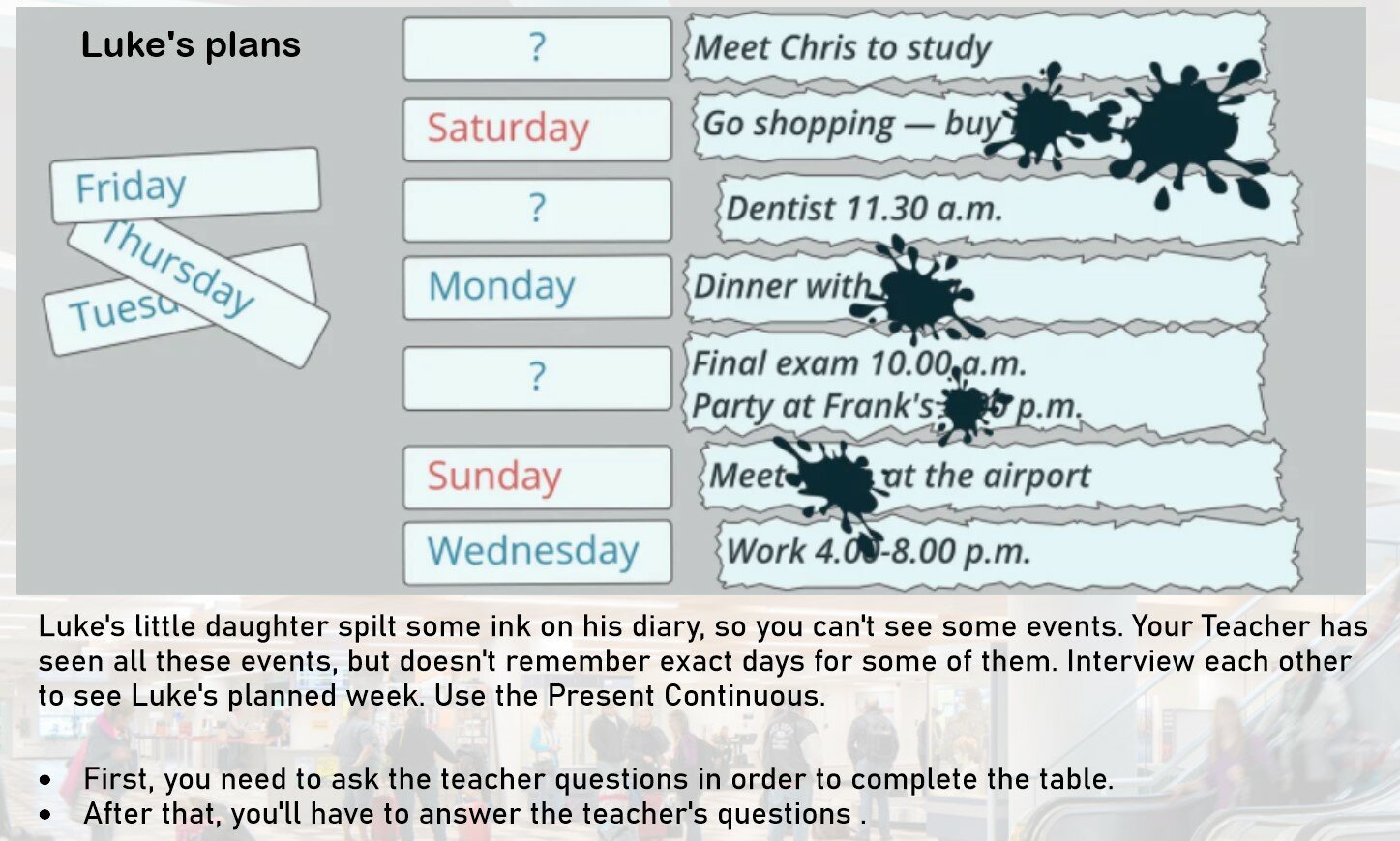 английский текст, days of the week упражнения 2 класс, английский язык, spotlight 8 workbook, spotlight 8 workbook гдз