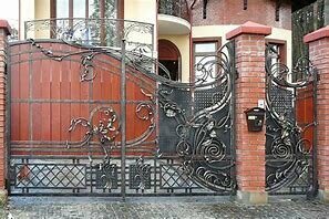 кованые ворота, художественная ковка ворота, кованые ворота v-002 (1 кв.м.), ворота ковка, кованые заборы и ворота
