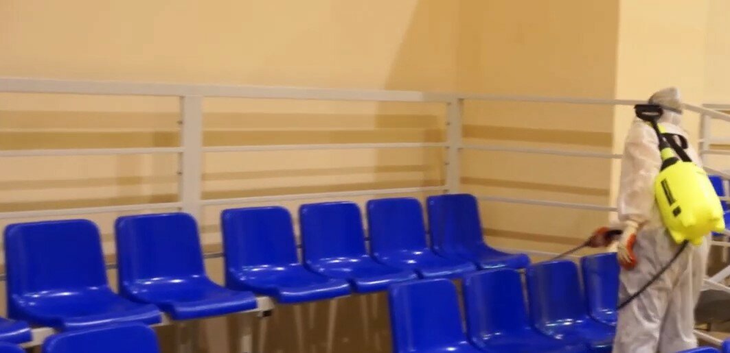 дезинфекция в школе, дезинфекция, дезинфекция помещений, санитарная обработка, дезинфекция в орле