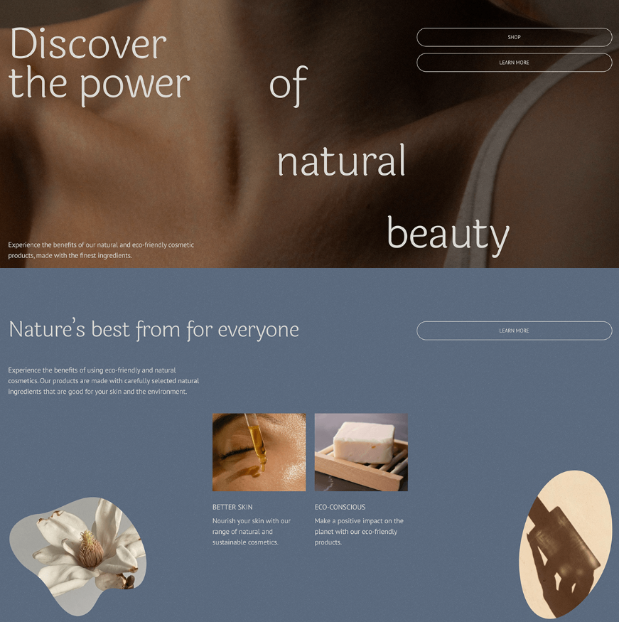 дизайн веб, дизайн, дизайн лендинга, темы дизайна, beauty skin clinic