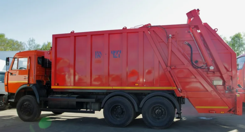 мусоровоз камаз ко 427, мусоровоз с задней загрузкой, камаз 53605 мусоровоз, мусоровоз камаз, мусоровоз с боковой загрузкой