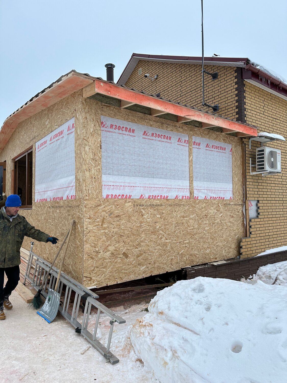 дом, строительство дома из сип панелей, дома из сип панелей, каркасного дома, ветрозащита в каркасном доме