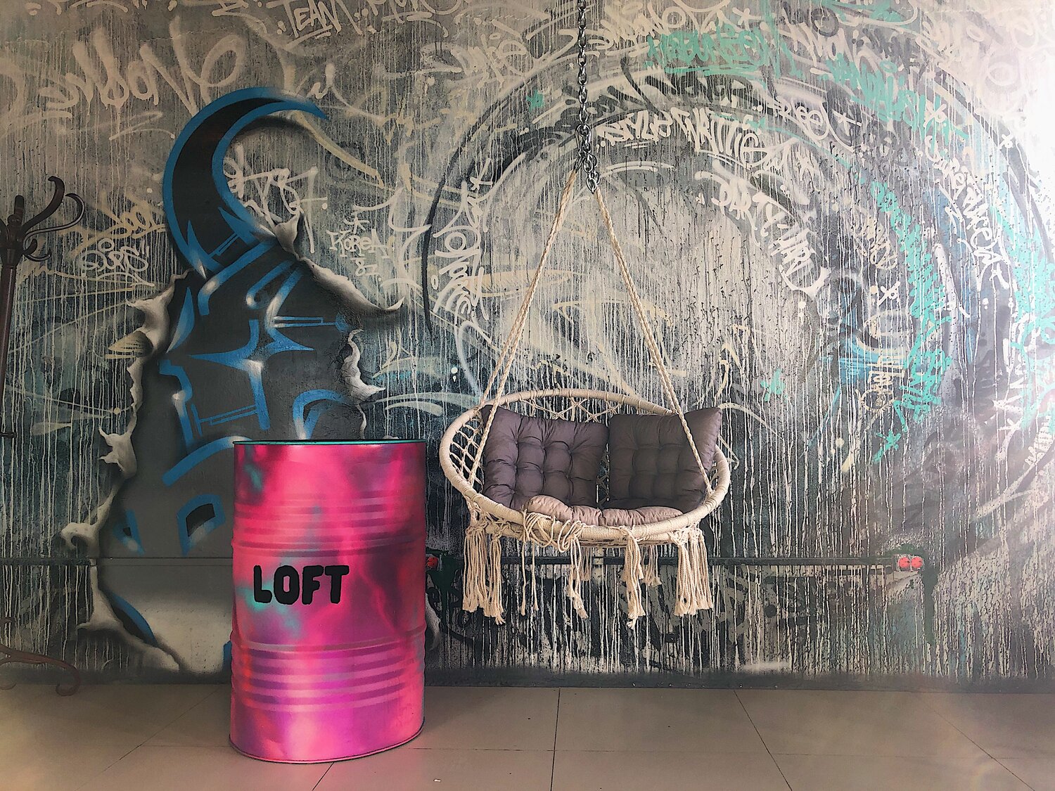 loft, граффити лофт электродная, граффити, лофт, декор детской лофт граффити