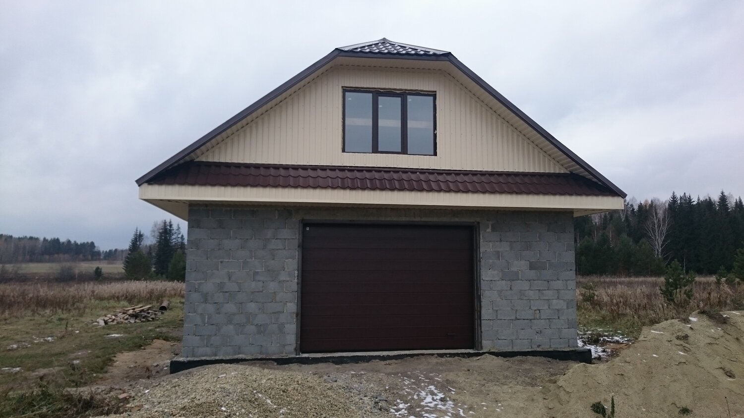 проект гаража из пеноблоков, гараж из газосиликатных блоков, гараж из блоков, гараж из газобетона, строительство гаража из пеноблоков