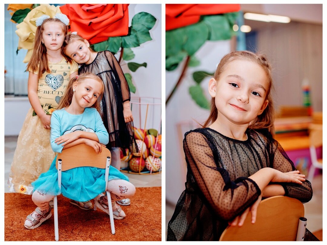 фотосессия детская, семейная фотосессия в студии, девочка, маленькая девочка, для детей