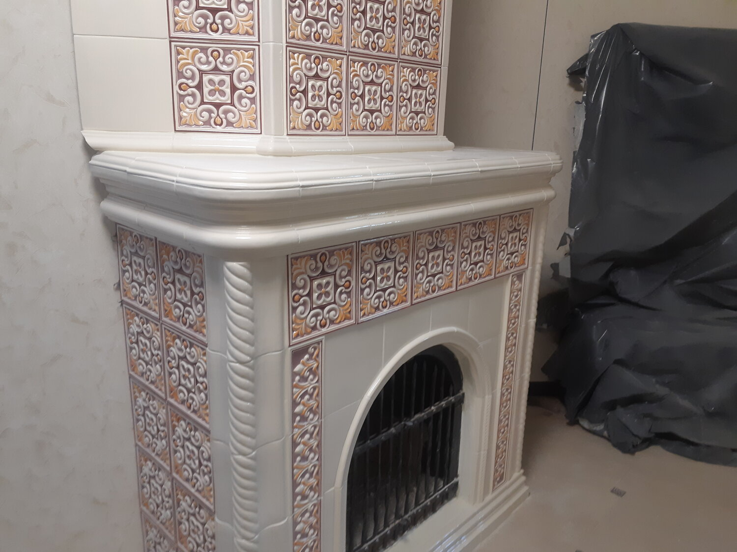 изразцовые печи, изразцы для русской печи, изразцы для камина, кимрпечь камины изразцовые, изразцы для печи