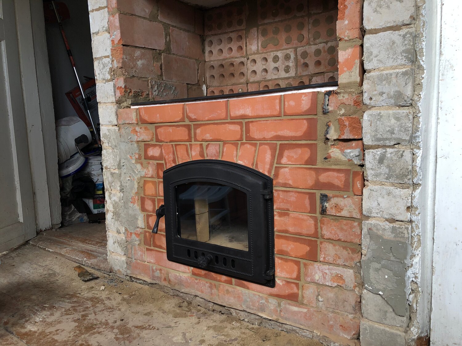 кирпичная печь для дома, кирпичная печь, кладка печи, банная печь камин, печь шведка с камином