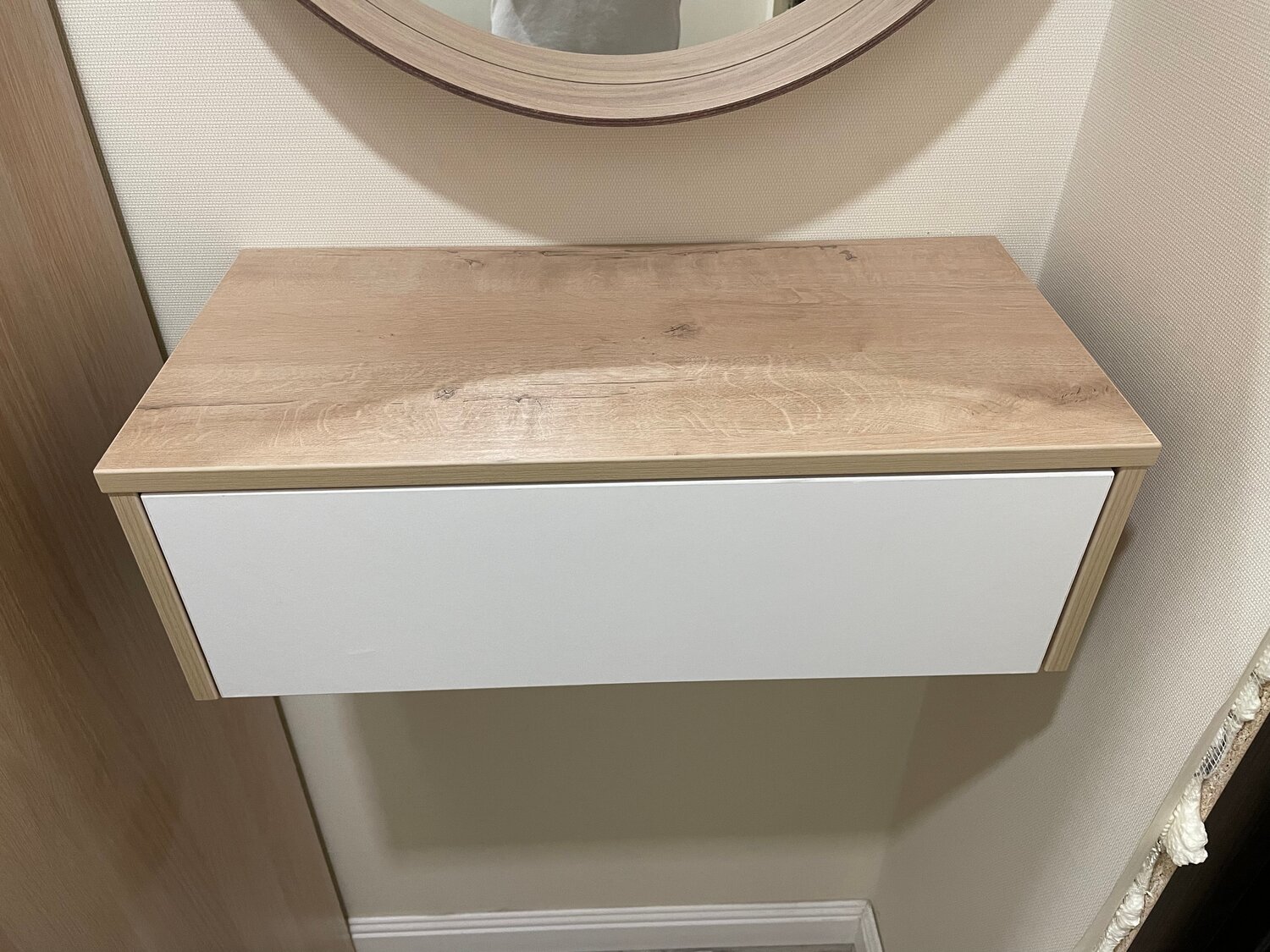 мебель, тумба, тумба мишель 80 акватон, тумба под раковину, тумбы подвесные