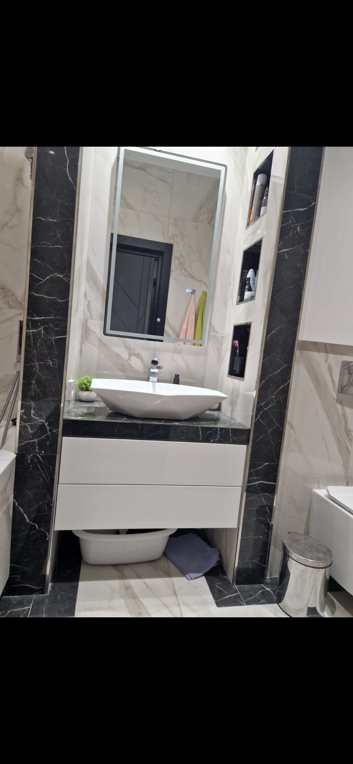 дизайн интерьеров, ванная комната, современная ванная комната, ванная комната зеркало, ванная современная