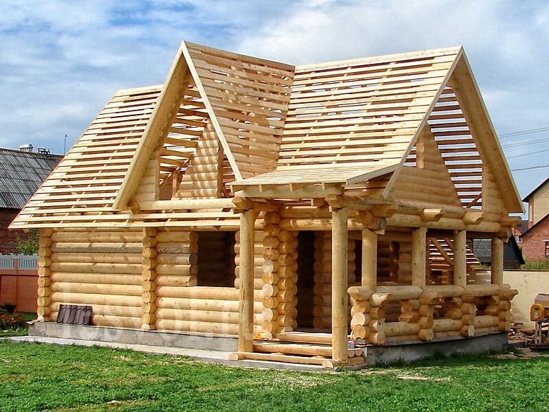 сруб дома, сруб дома из бревна, дом баня из оцилиндрованного бревна, проекты домов из бревна, сруб из оцилиндрованного бревна