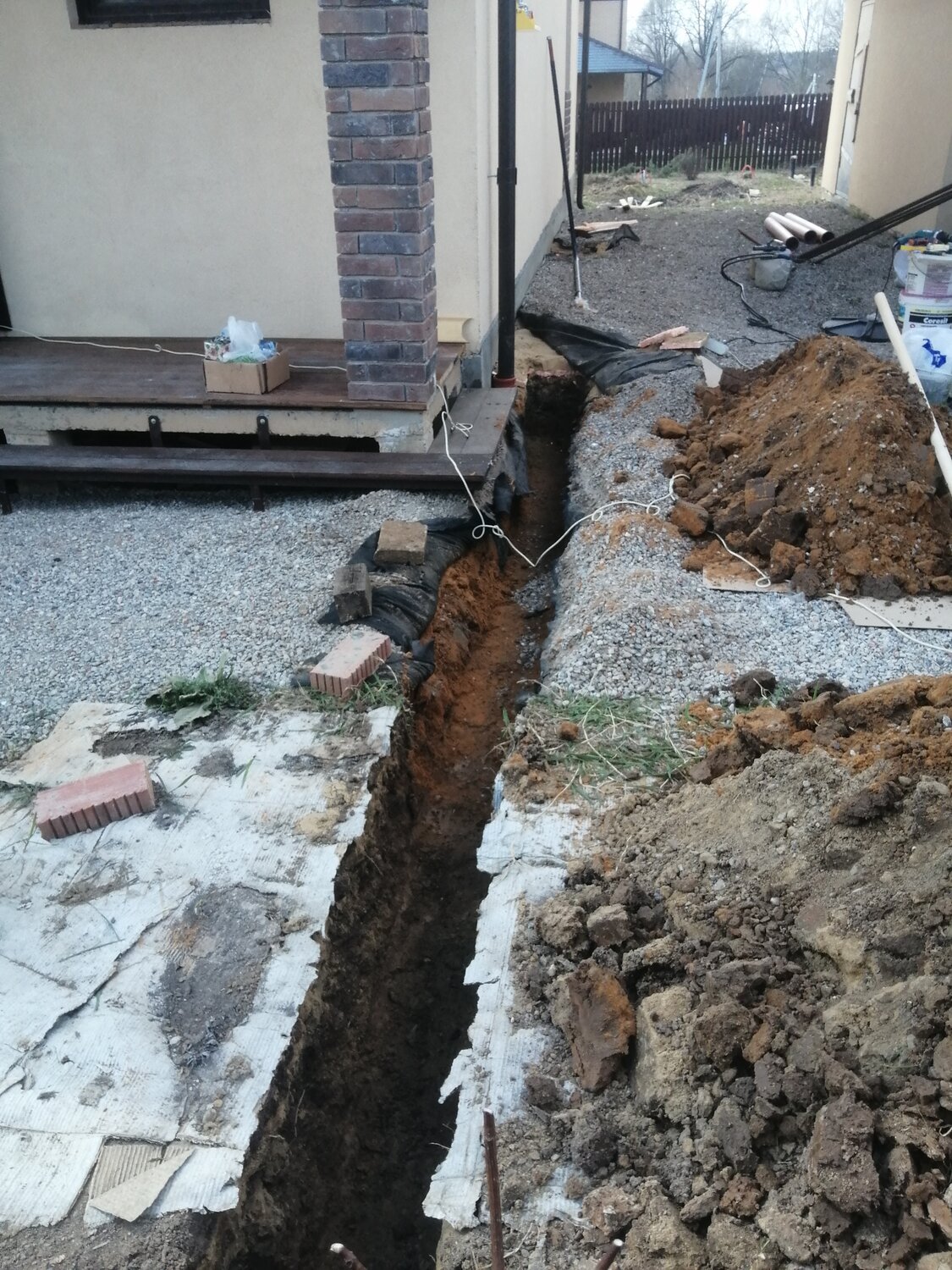 дренаж вокруг дома, водоотведение, дренаж участка, дренаж вокруг участка, дренажная система