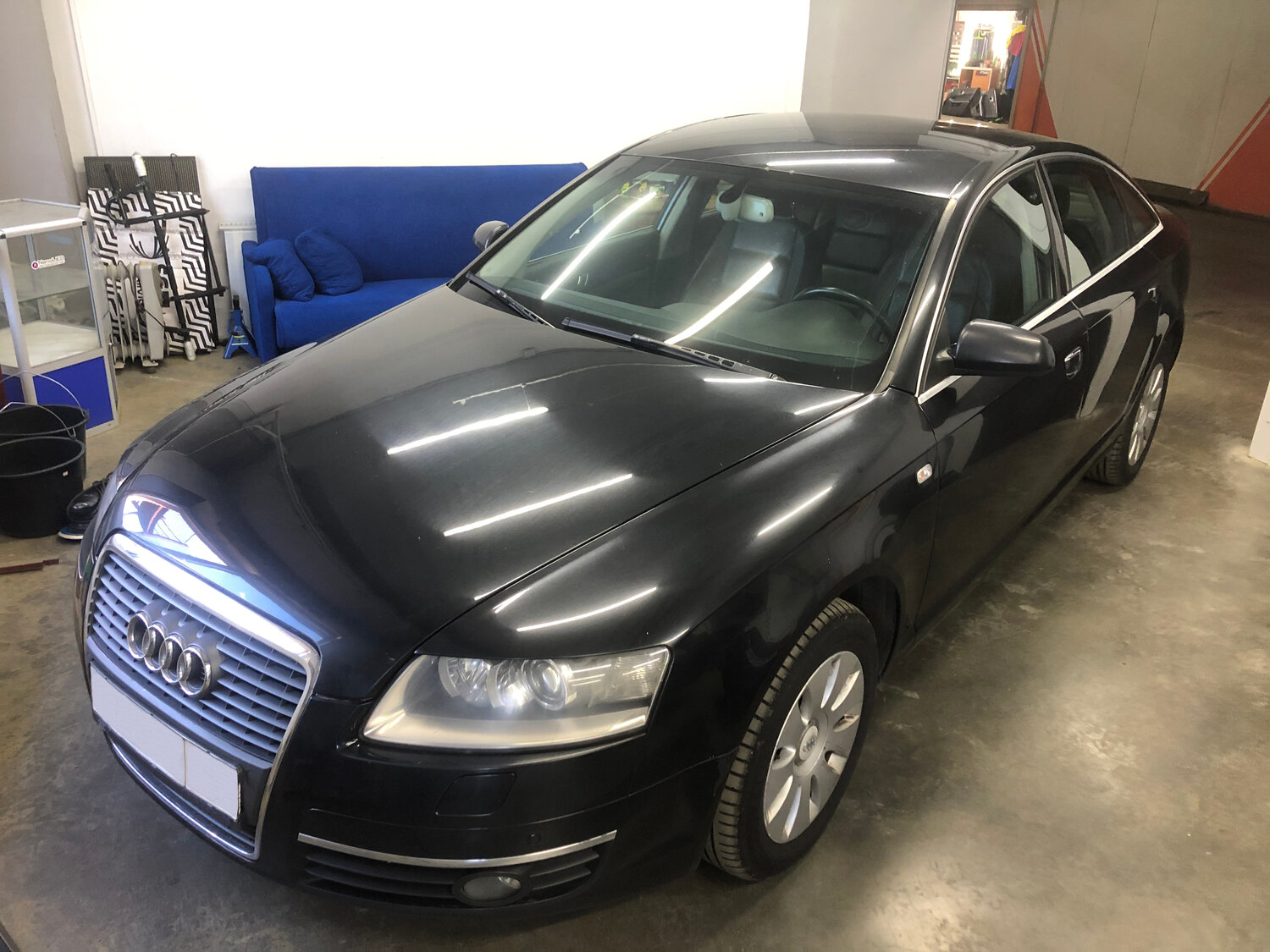 audi a6, audi a 6 2008, машина audi a 6, черная ауди а 6, Audi A8 II (D3) Рестайлинг