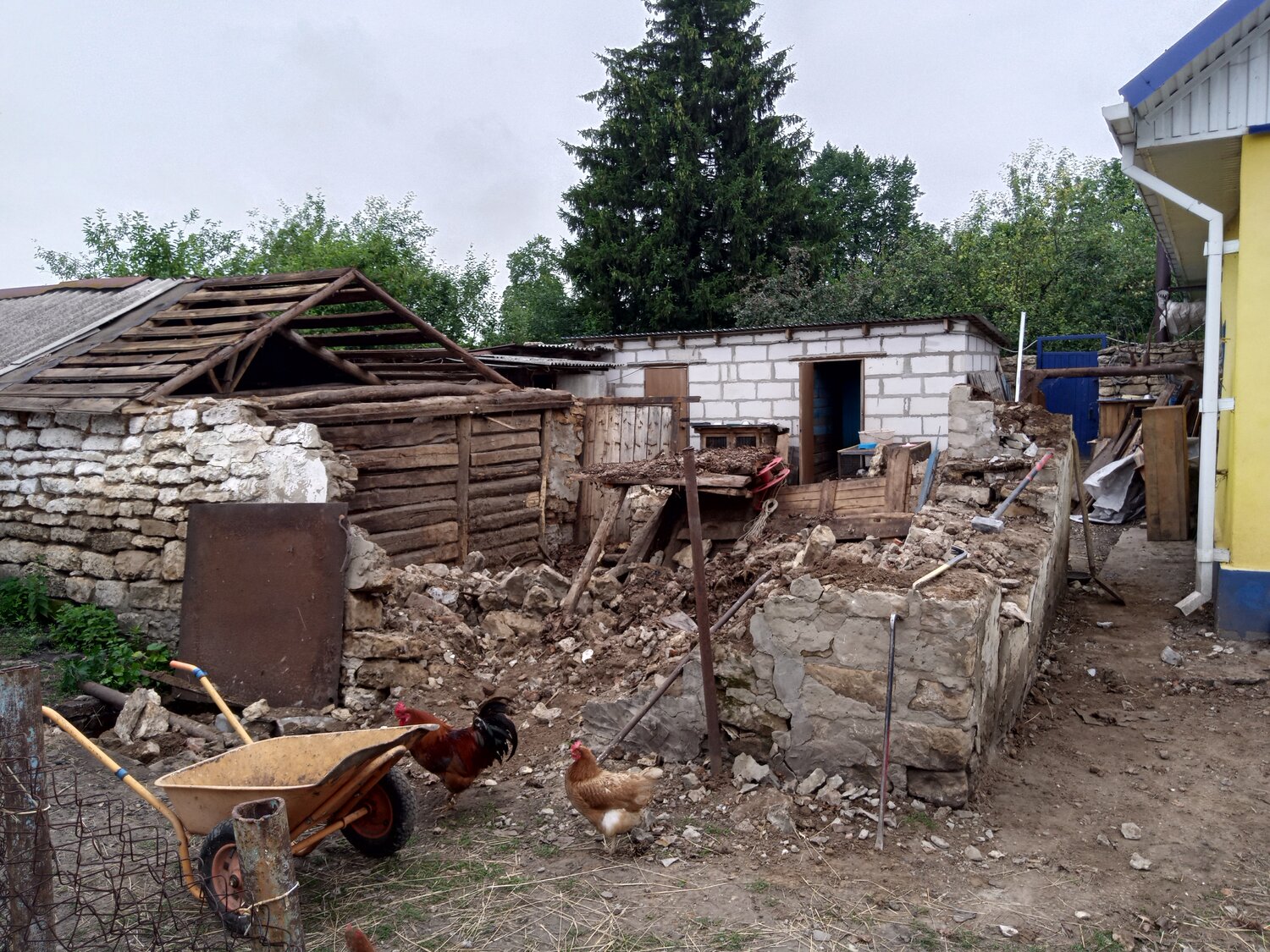 донбасс, дом в селе, в деревне, донбас, за мир на донбассе