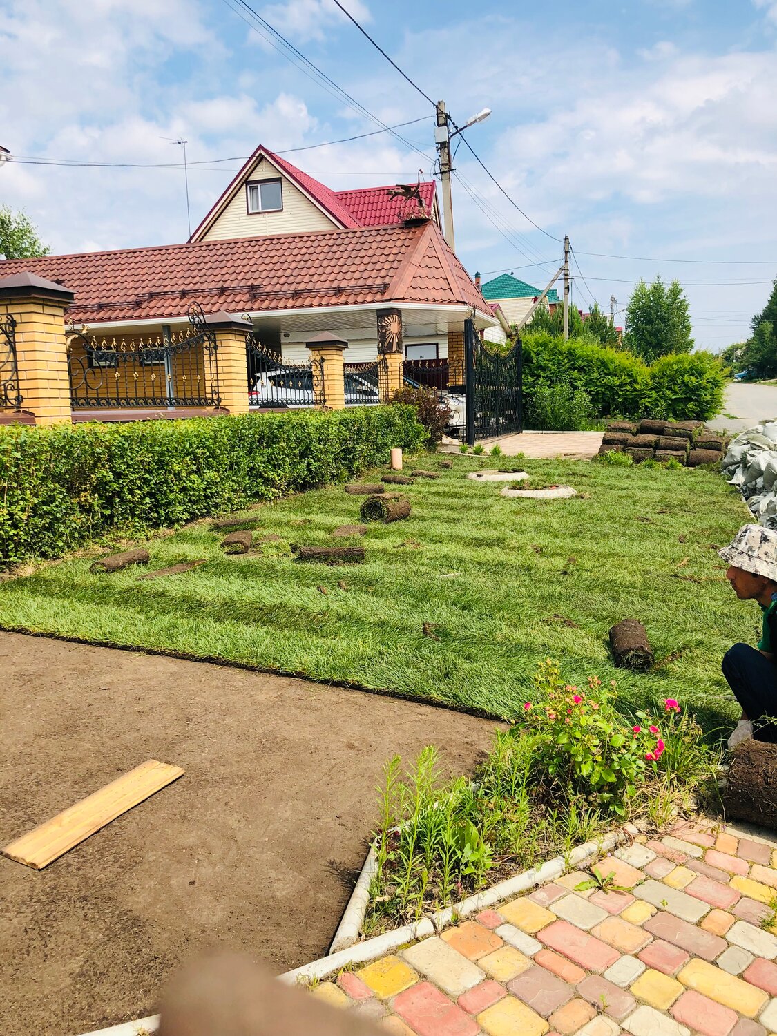 участок, загородный дом, дача, ландшафтный дизайн, участок с домом