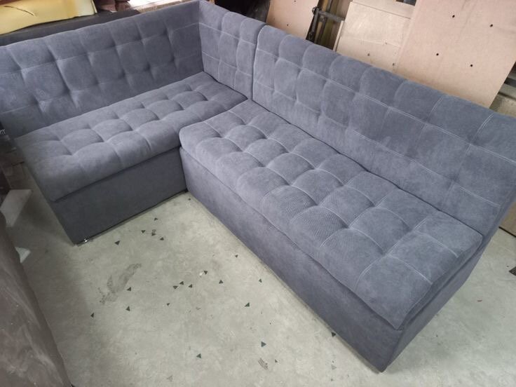 кухонный уголок диван, кухонный диван, кухонный диван серый, диван, диван угловой кухонный