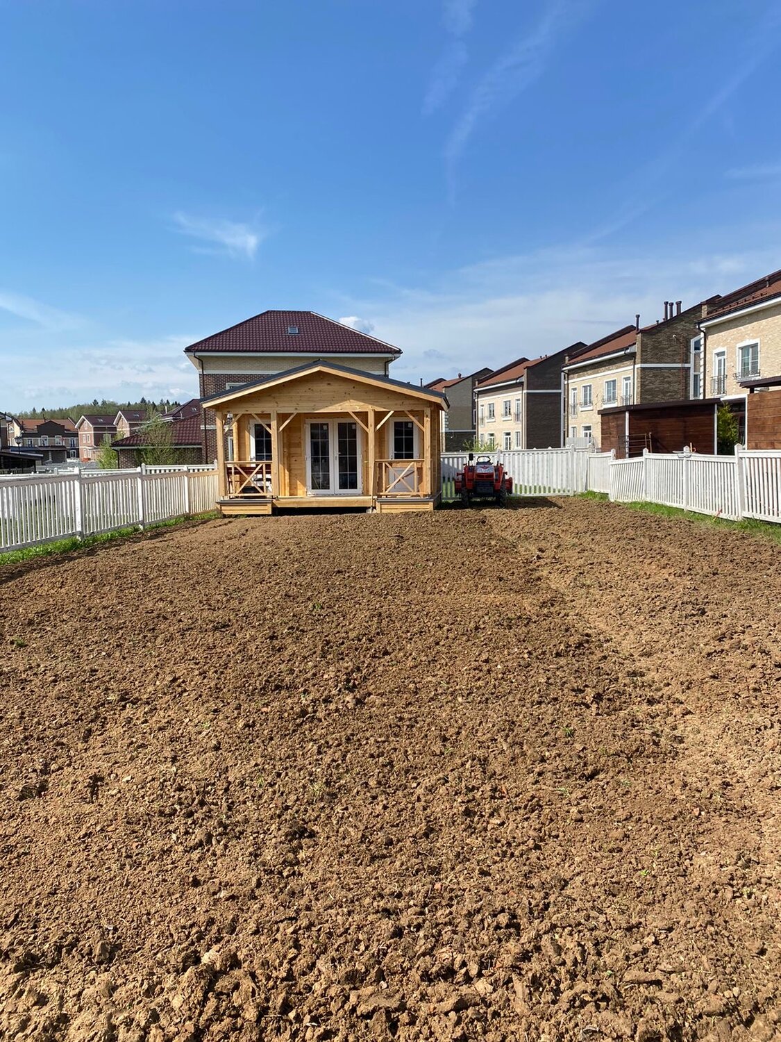 дом тд бета, участок, ландшафтный дизайн, ландшафтный, строительство домов