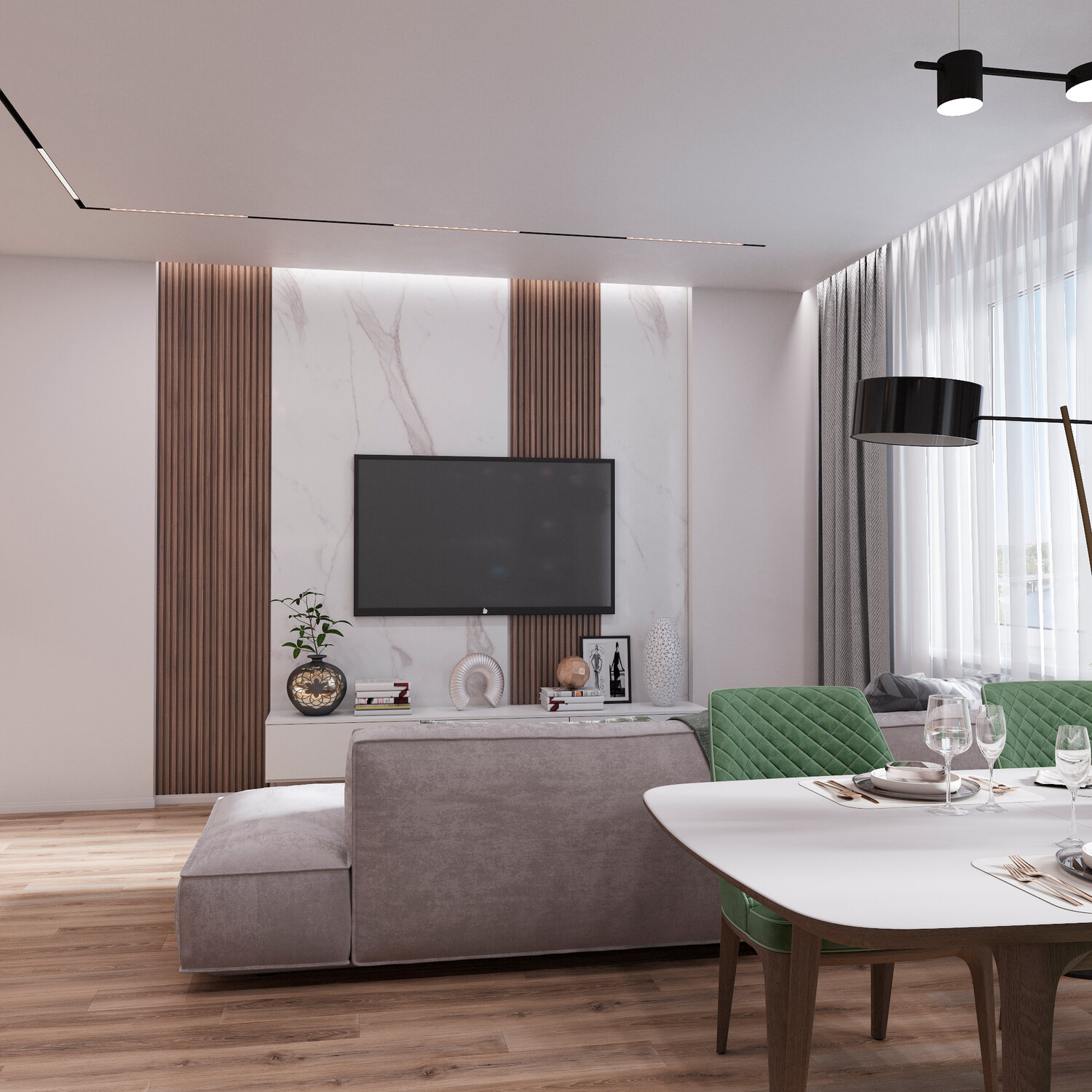 интерьеры квартир, кухня гостиная интерьер, дизайн интерьера, гостиная в современном стиле, кухня гостиная