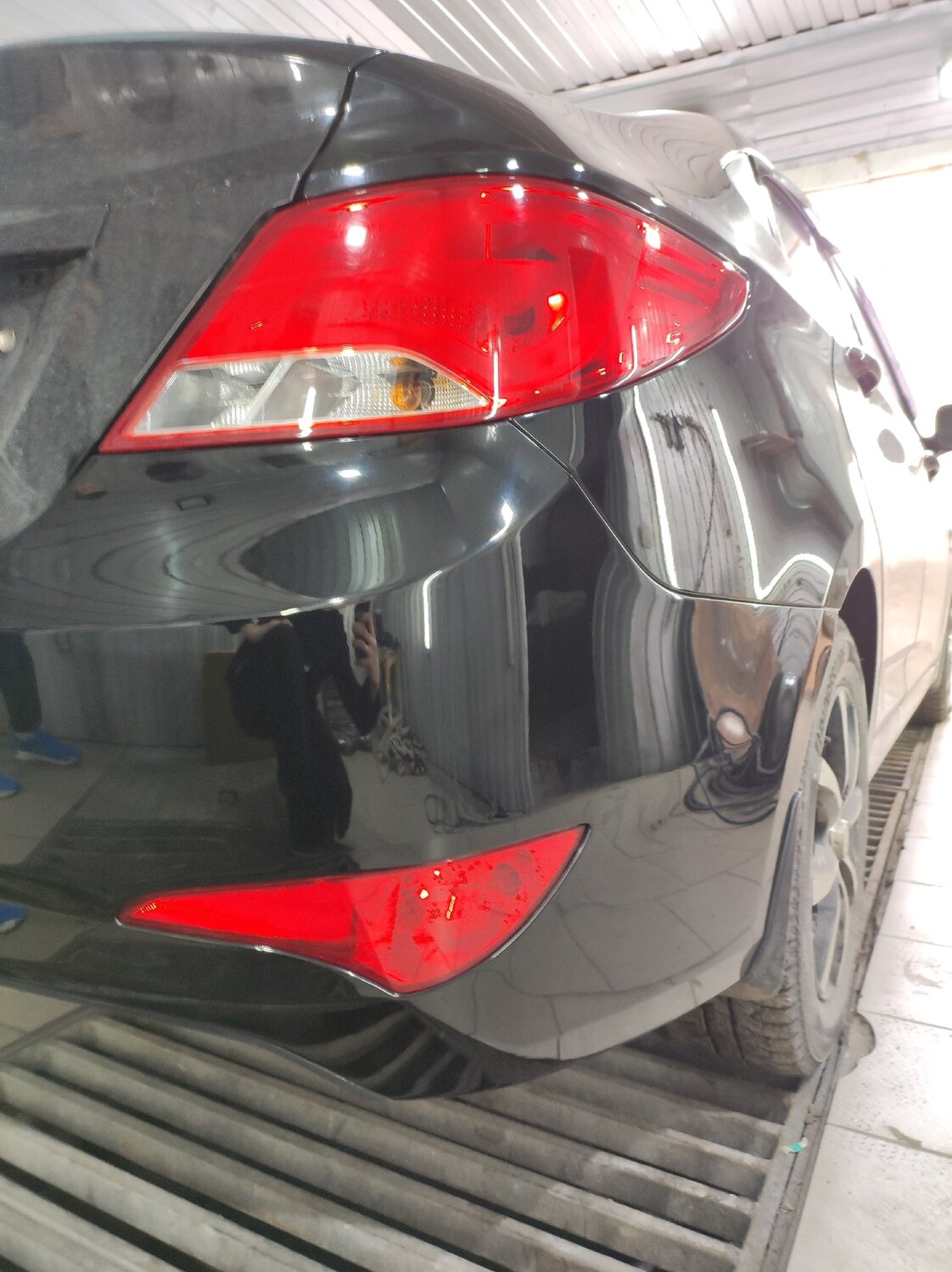 huyndai solaris, хендай ай 30, hyundai solaris полировка, hyundai solaris back, hyundai solaris 2013