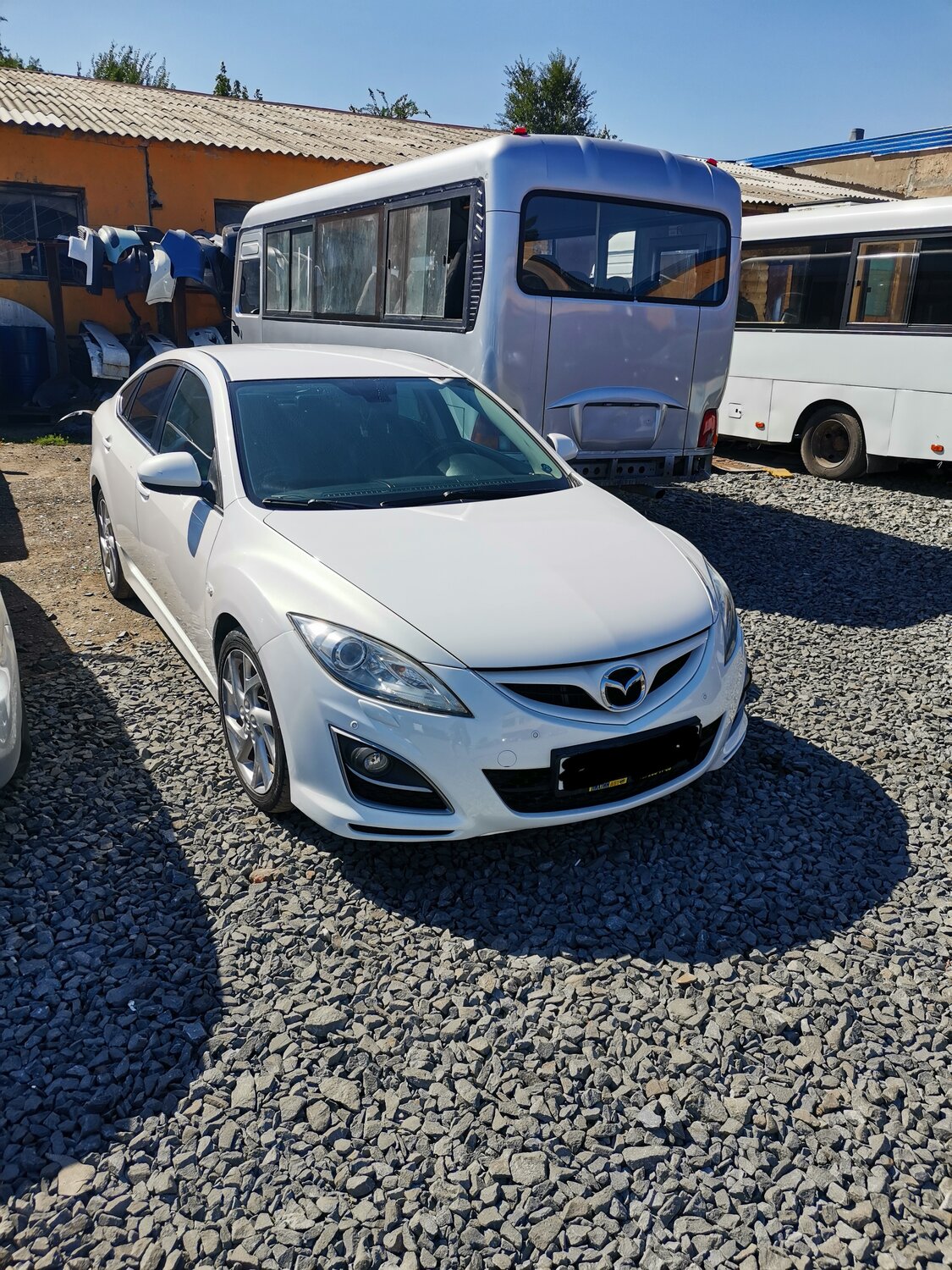 mazda, mazda 6 gh белая с черной крышей, белая мазда 6 2.0 2008, mazda6, Mazda 6 II (GH) Рестайлинг