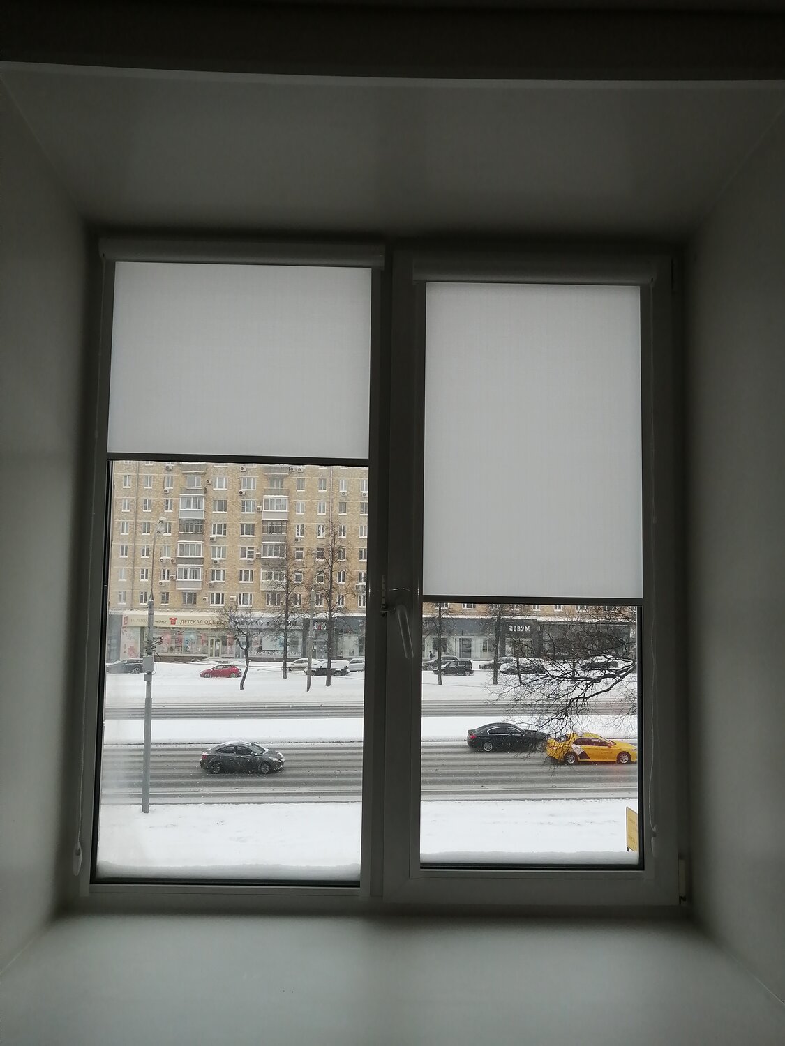 рулонные шторы, жалюзи, окна, рулонные шторы эскар глэйд , ширина 115см, коричневый, пластиковое окно