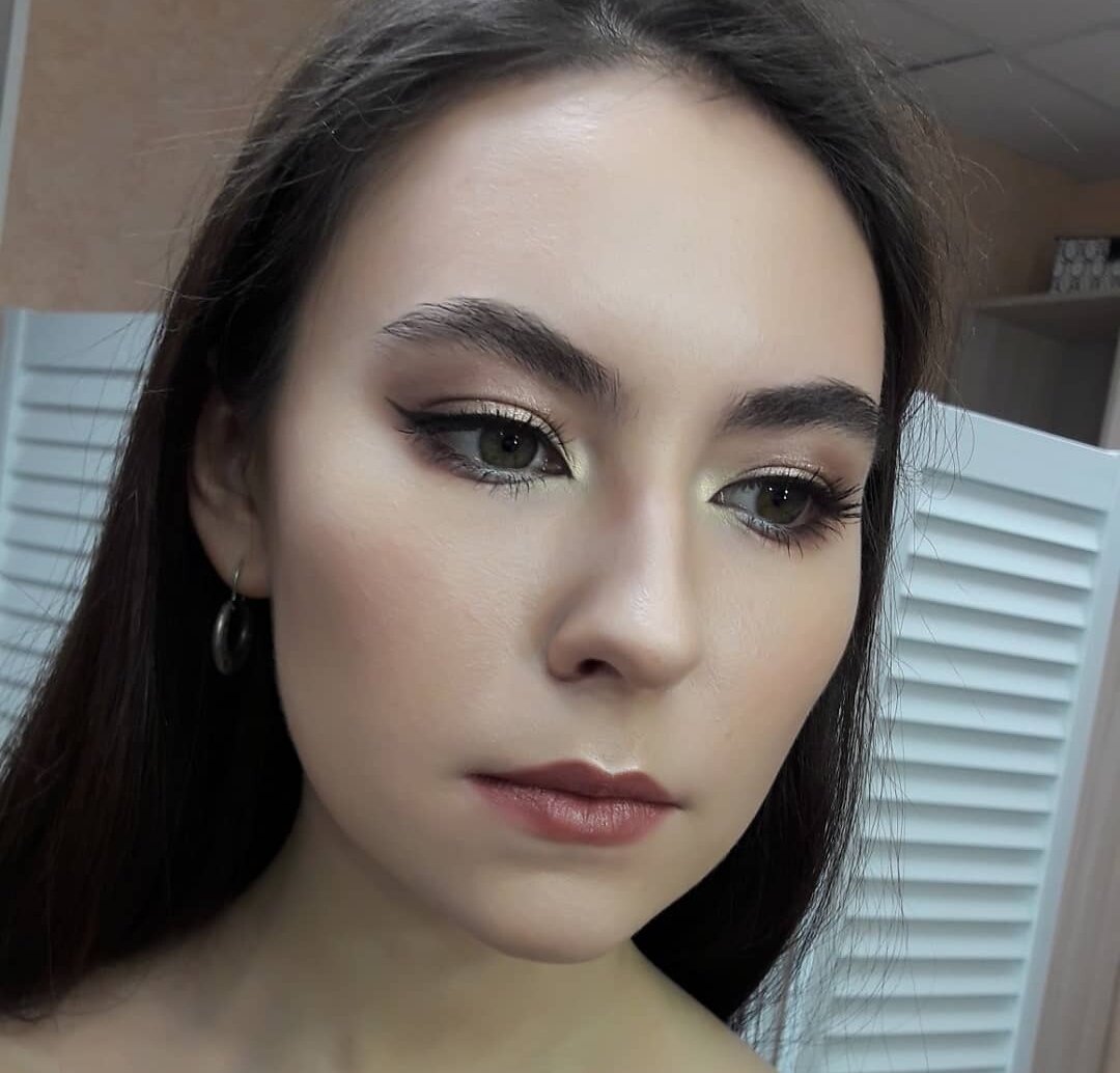 макияж, девушка, вечерний макияж, красота, визажист