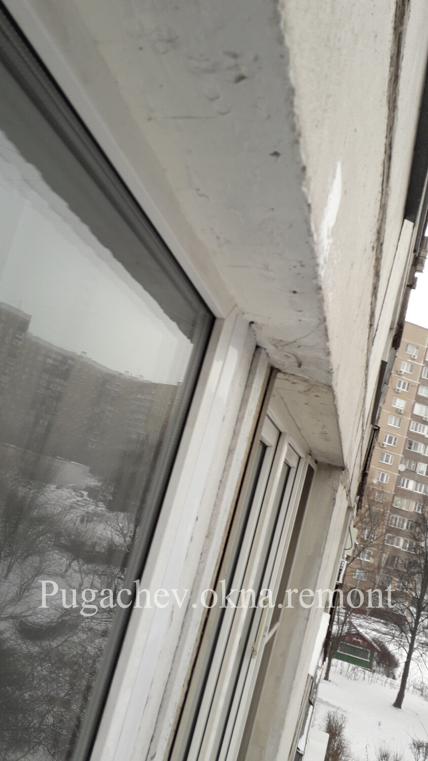 просели окна на балконе, окно, пластиковое окно, оконные откосы под углом, остекление балкона алюминиевым профилем