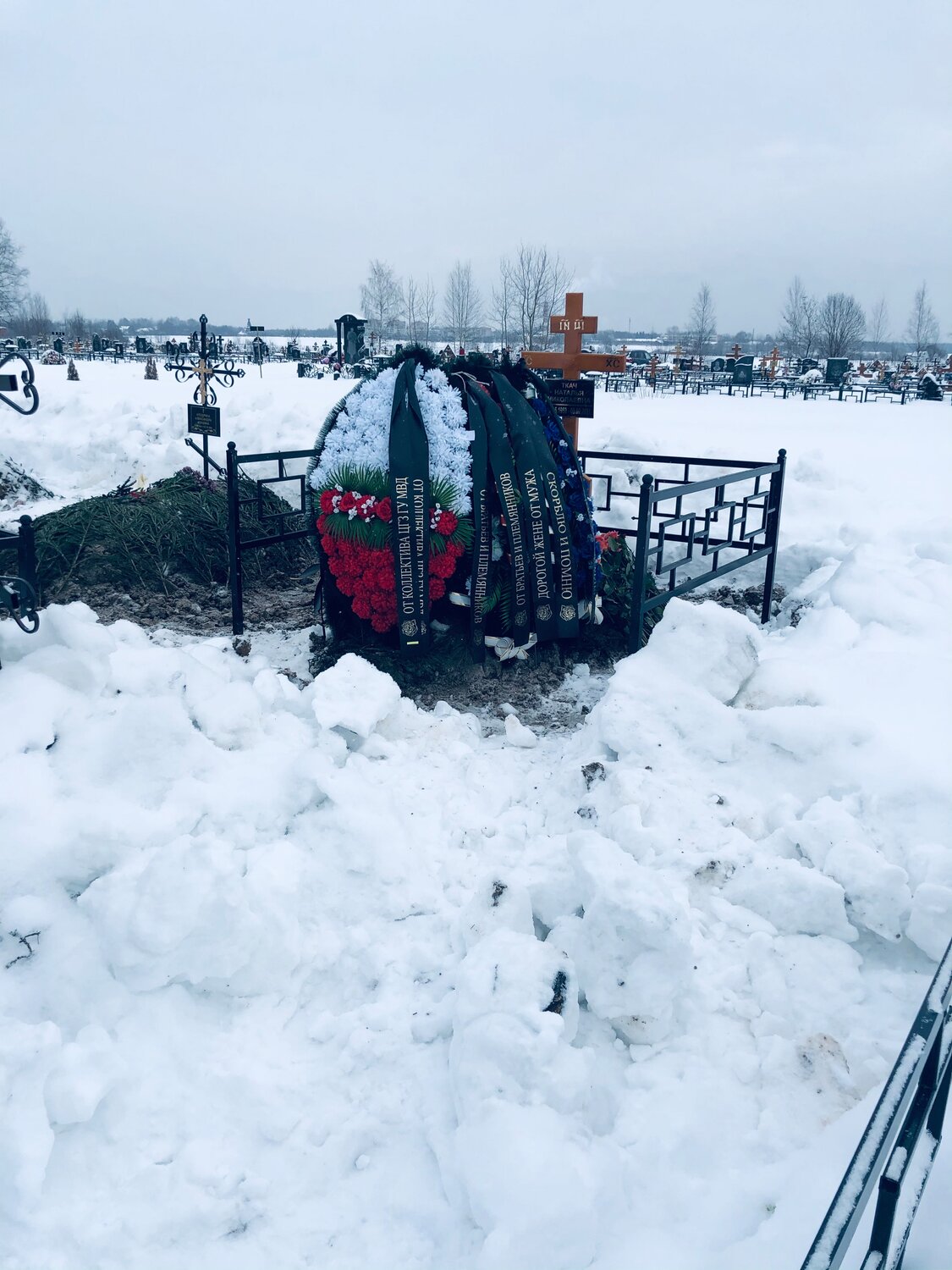 кладбище бородино, южное кладбище рыбинск официальный сайт, новое кладбище, богородское 2 кладбище рязань, снег