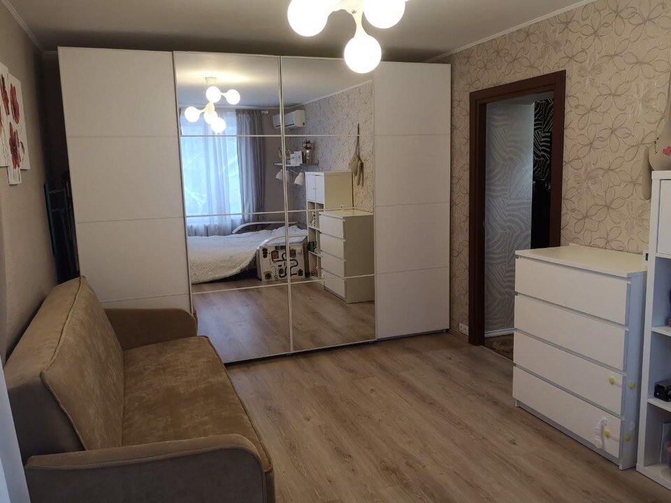 квартира, комната, квартира-студия, интерьер, квартира на 30 этаже