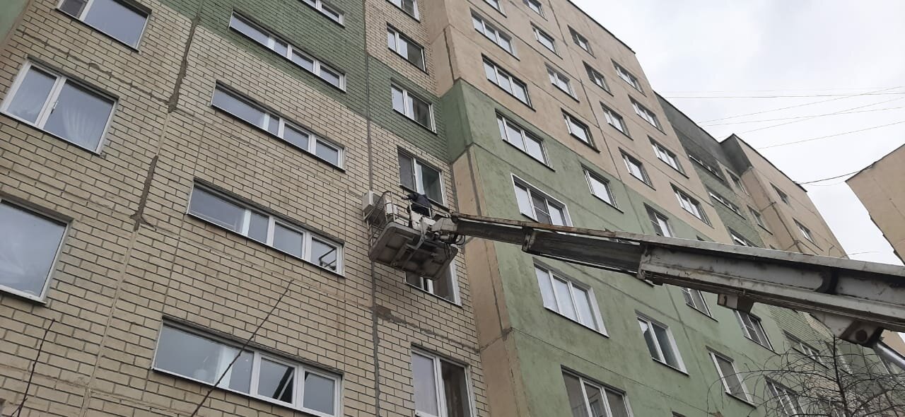 здание, многоквартирный дом, дом, пожар в рязани балконы, на пятом этаже