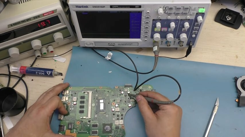 Не работает ноутбук ASUS