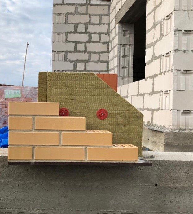 кирпич теплоблок, утеплитель для стен снаружи дома из пеноблоков, утеплитель – ячеистобетонные плиты, каменная вата под облицовочный кирпич, облицовочный кирпич