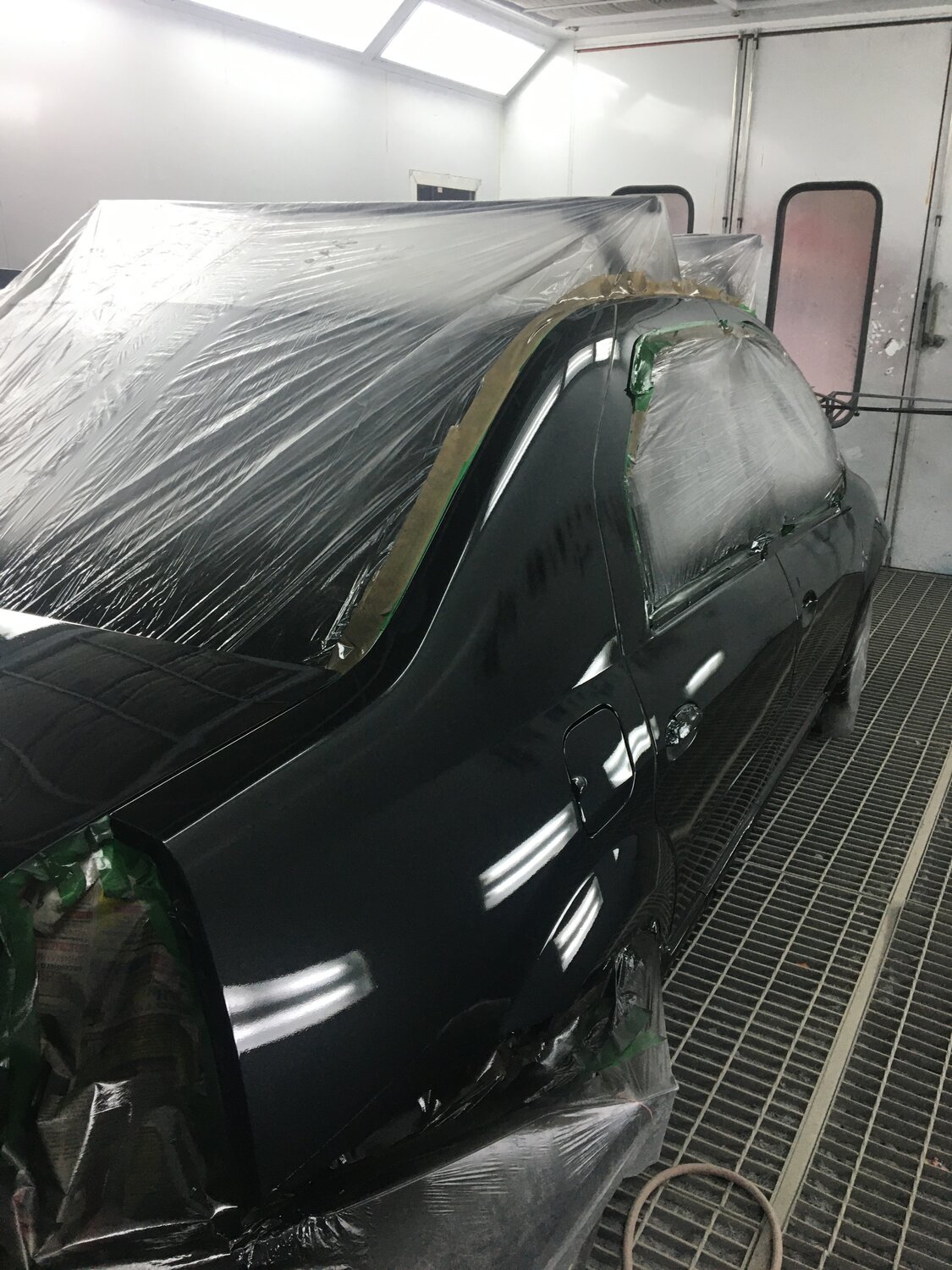 автомобиль, авто, покраска авто, чёрный автомобиль, кузов