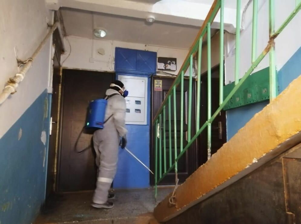 дезинфекция подъездов, дезинфекция подъездов черноголовка, обработка подъездов, аппарат для мойки подъездов, дезинфекция вагонов метро