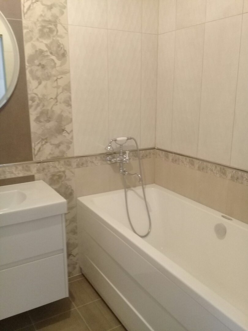 отделка ванной плиткой белгород, ванная комната, el molino плитка испания, ванна, ванная евроремонт