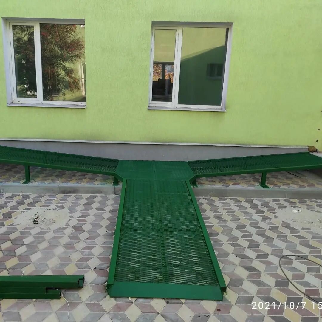 Изготовление пандуса