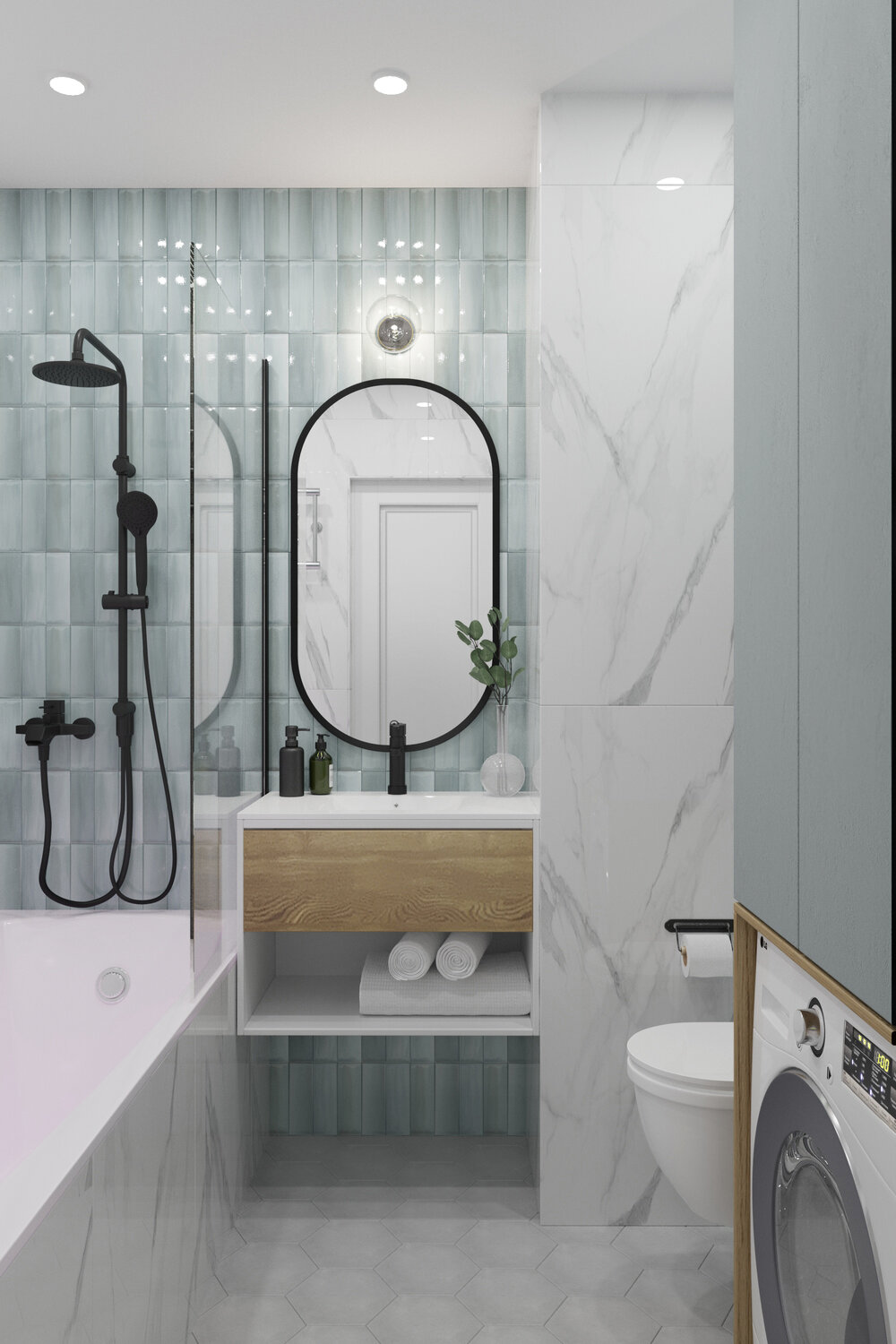 ванная комната, интерьер ванной комнаты 4 кв.м с туалетом и ванной, маленькая ванная с туалетом, стиль ванной комнаты 2020, дизайн интерьера