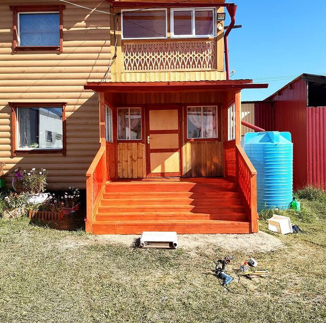 Строительство крыльца к дому