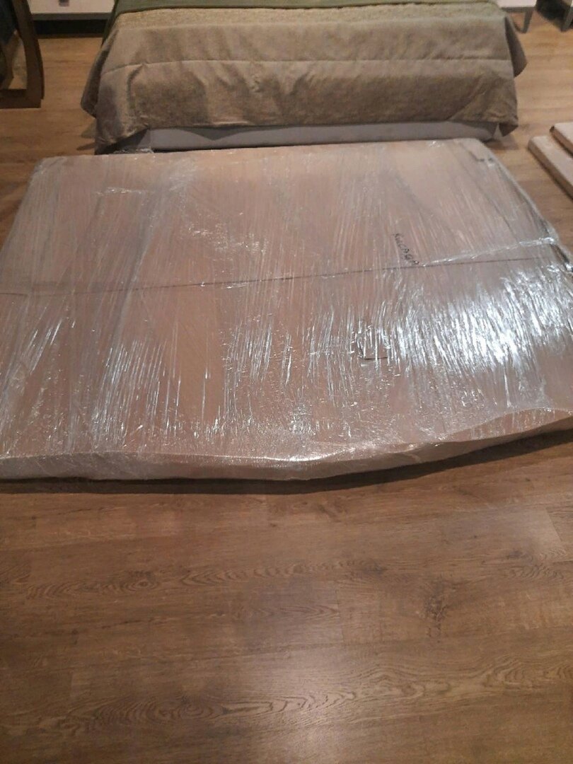 пол, диван упакованный, мебель, вудсток шпон дуб 15 sm, упаковка