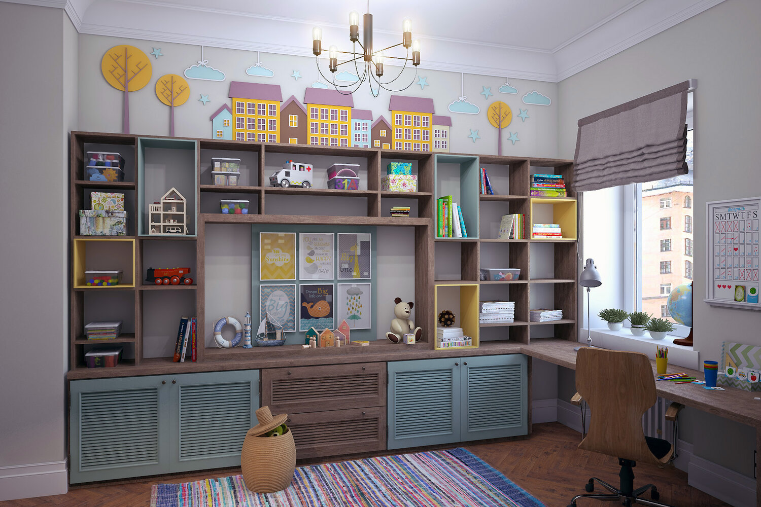 интерьер детской, интерьер детской комнаты, дизайн интерьера детской, детская дизайн интерьера, детская дизайн