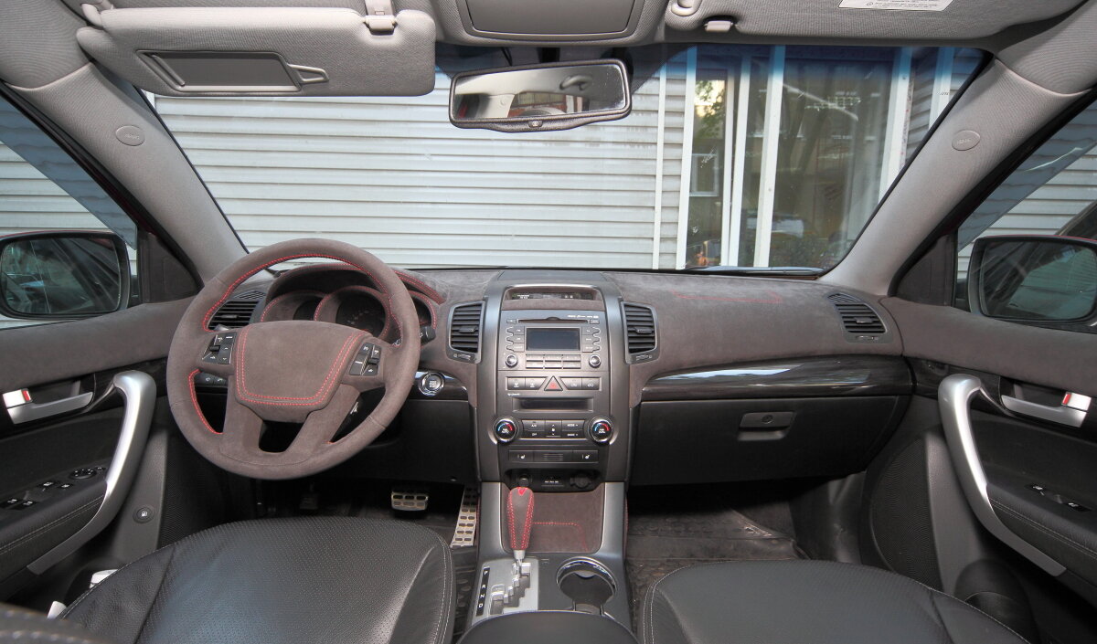 кия соренто комфорт, киа соренто 2010 салон, салон автомобиля, lexus gx 460 premium sport, Kia Sorento II