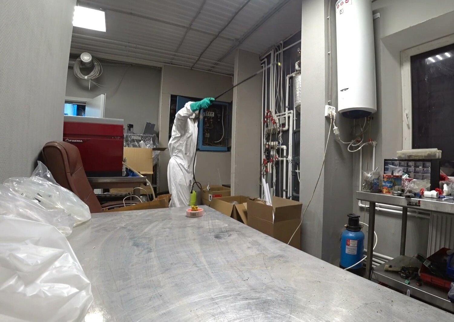 маляр порошковой покраски, маляр порошковой окраски, маляр по металлу, порошковая окраска, дезинфекция