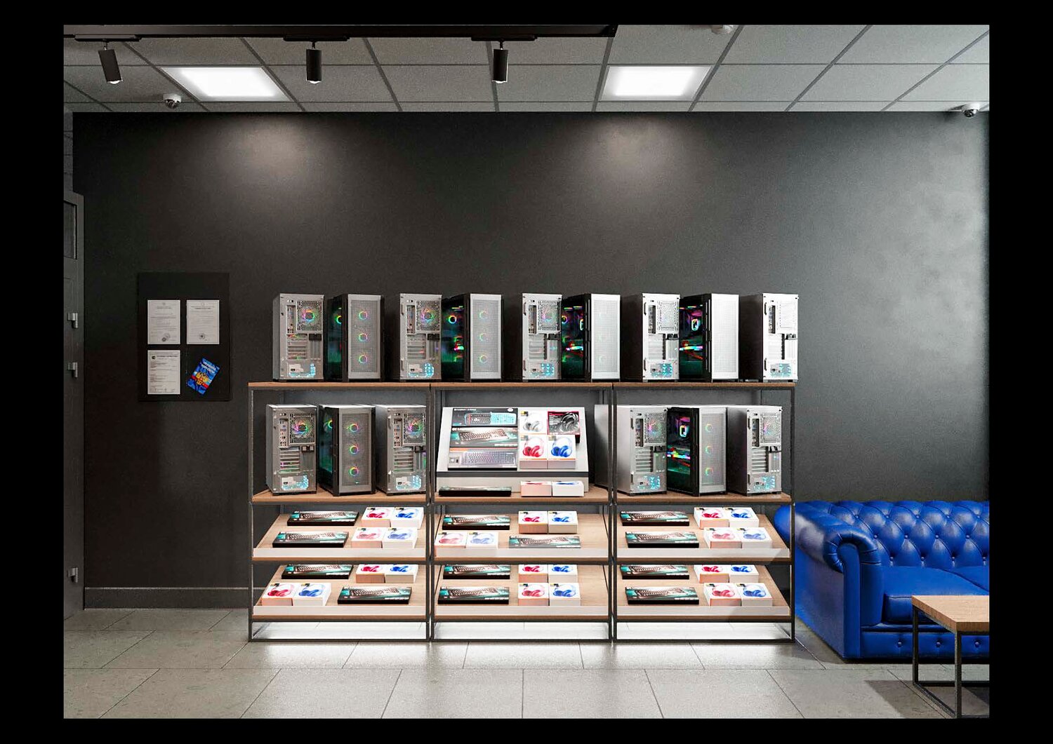 Дизайн интерьера магазина