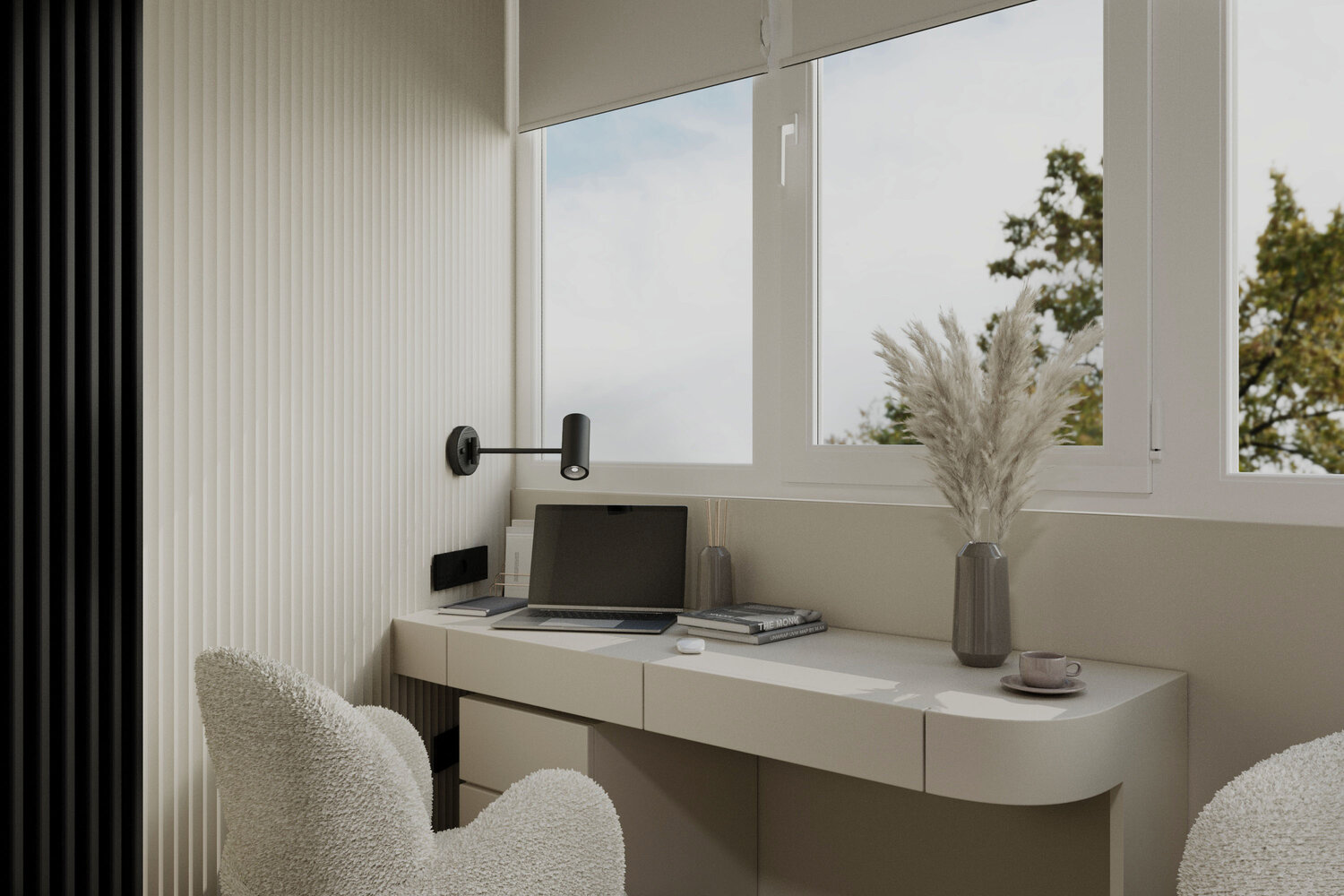 дизайн интерьер, интерьер, балкон дизайн, интерьер спальной, дизайн проект