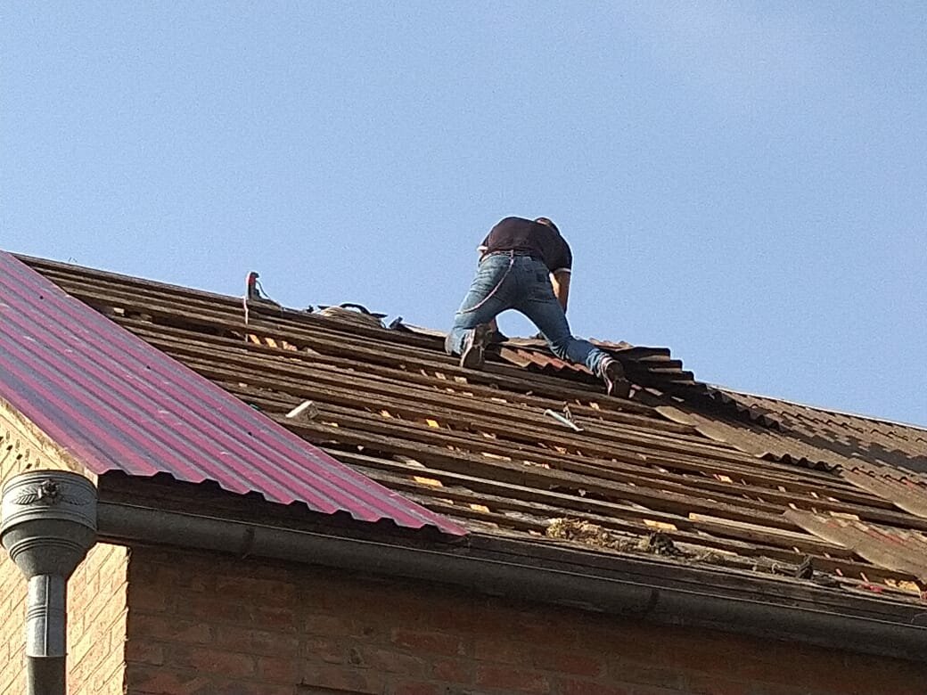 монтаж кровли, кровля, крыша, кровля для крыши кизляре, металлическая кровля